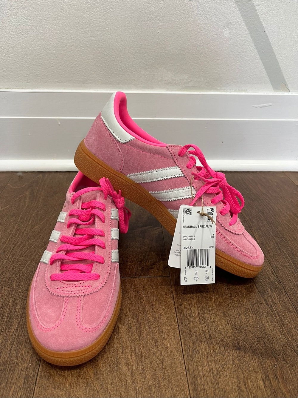 NEW WOMEN'S ADIDAS HANDBALL SPEZIAL SHOES JI2654 Sz 6.5